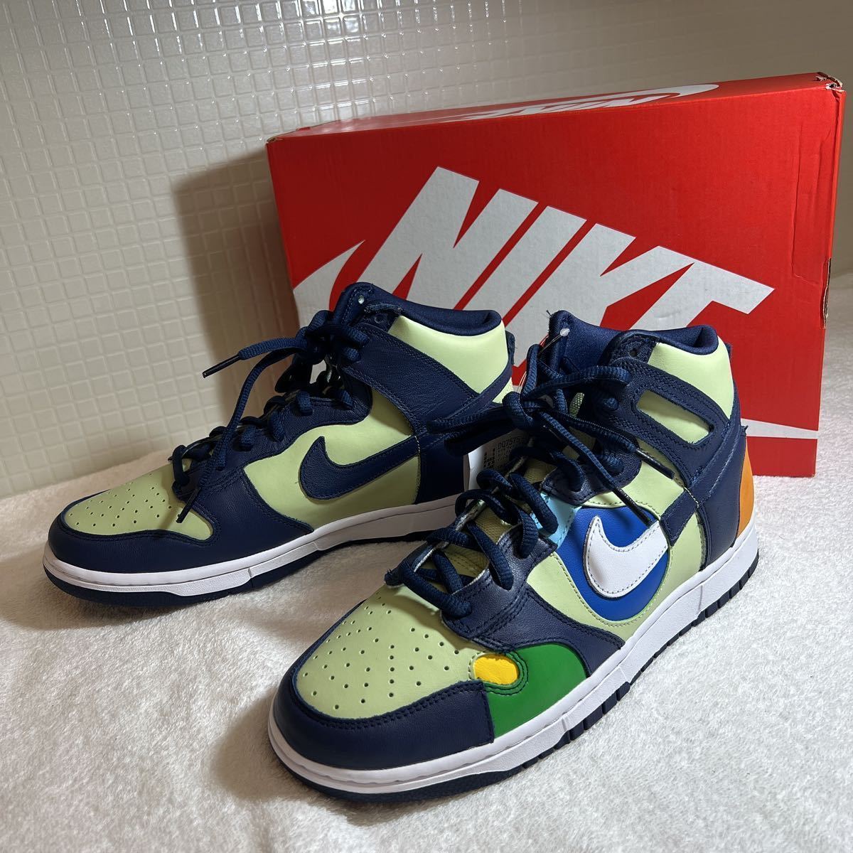 高い素材 ☆彡NIKE W DANK HIGH LX(メンズ)《品番 DQ7575-300》ハイカットスニーカー【ピスタチオ/ミッドナイトネイビー】26.5cmA☆彡 26.5cm 高い素材 ☆彡NIKE W DANK HIGH LX(メンズ)《品番 DQ7575-300》ハイカットスニーカー【ピスタチオ/ミッドナイトネイビー】26.5cmA☆彡 26.5cm