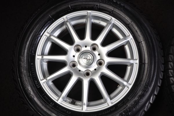 ★バリ山 195/65R15 国産YOKOHAMA スタッドレス 4本SET オーリスアイシスエスクァイアノアヴォクシーセレナステップワゴンエディックス等_画像4