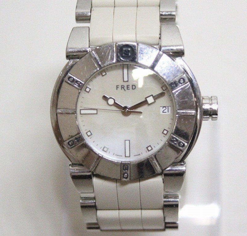☆【中古】 FRED フレッド グラディエーター FD024110A005 クォーツ ボーイズ腕時計