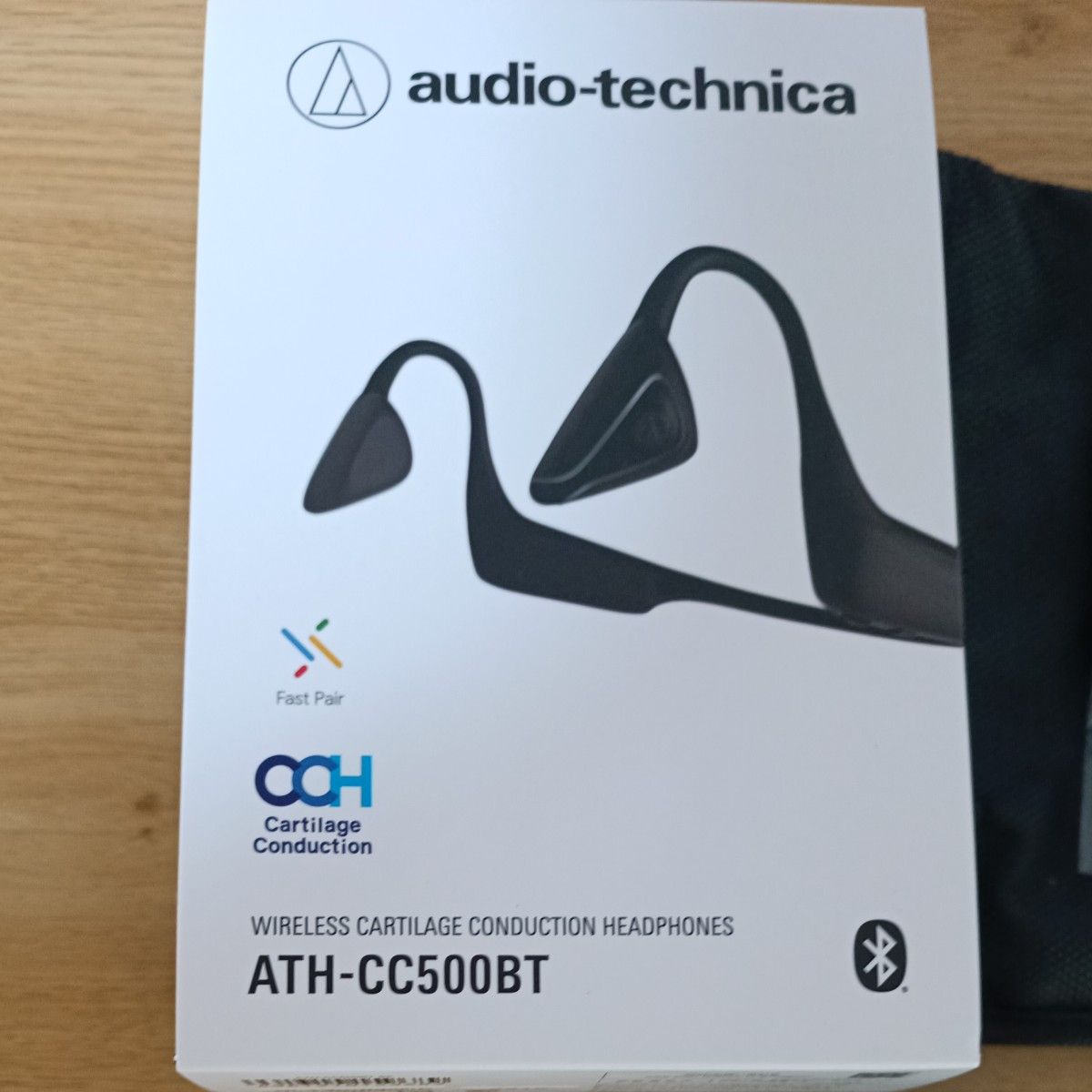 ワイヤレス軟骨伝導ヘッドホン ATH-CC500BT BK ブラック|PayPayフリマ