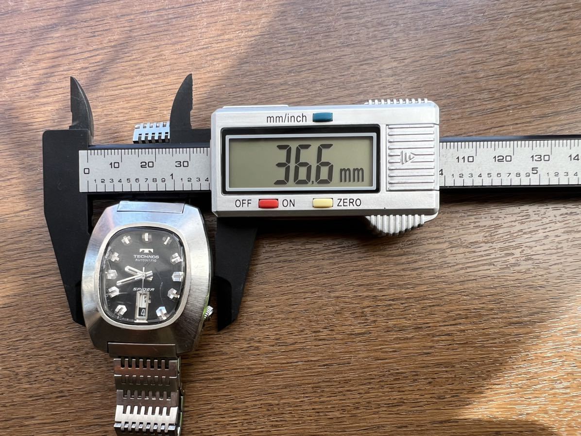 激安単価で 【貴重品】自動巻 腕時計 テクノス スパイダー スイス製