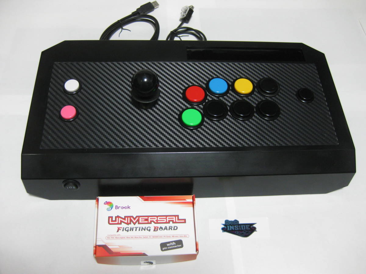 ●コントローラー Brook Universal Fighting Board●Wii/PS3 4/Xbox/Switch/メガドライブミニ/アストロシティミニ/リアルアーケード _画像1