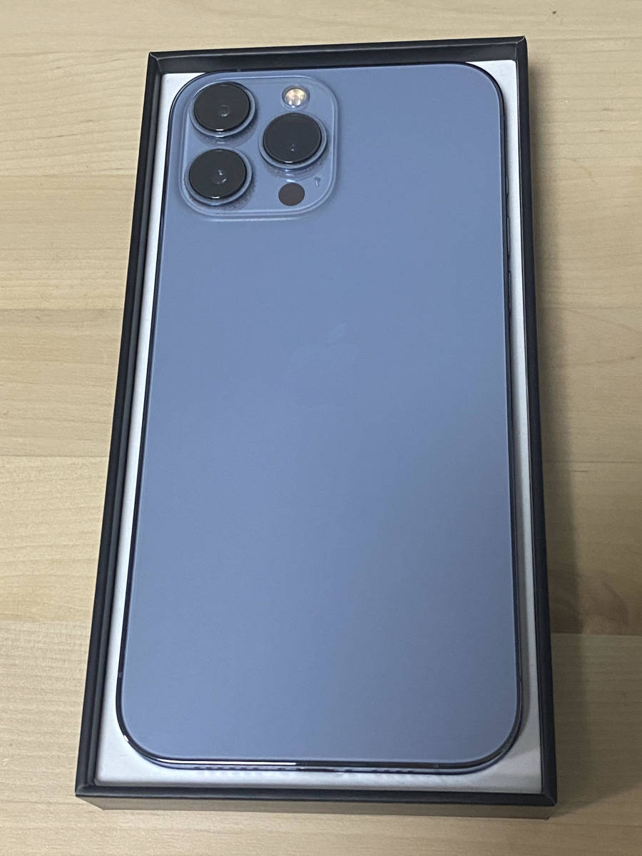 玄関先迄納品 (MLJD3J/A) A2641 Max Pro 【美品!】iPhone13 256GB SIM