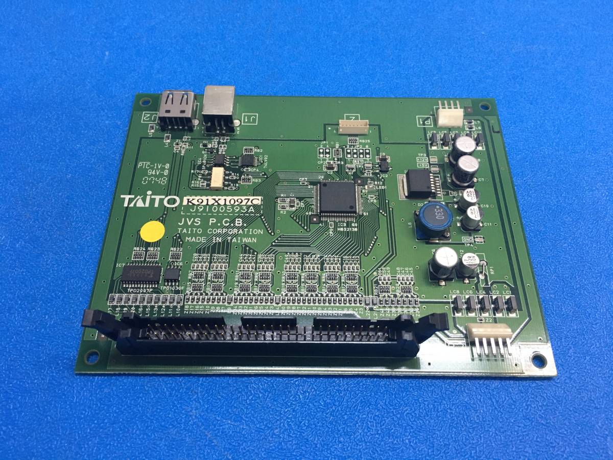 日本最大のブランド 中古 PCB K91X1097C J9100593A JVS TAITO ゲーム基板 日本最大のブランド 中古 PCB K91X1097C J9100593A JVS TAITO ゲーム基板