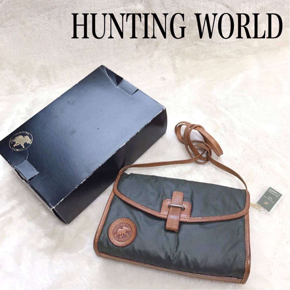 HUNTING WORLD バチュークロス ショルダーバッグ クロスボディ