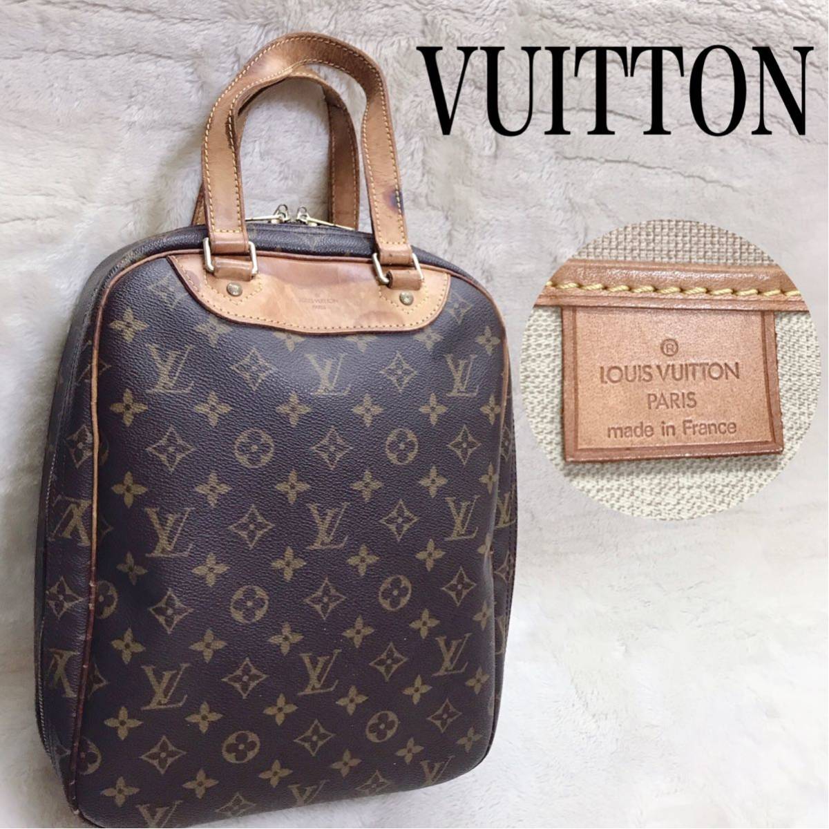 Yahoo!オークション - VUITTON エクスキュルシオン モノグラム