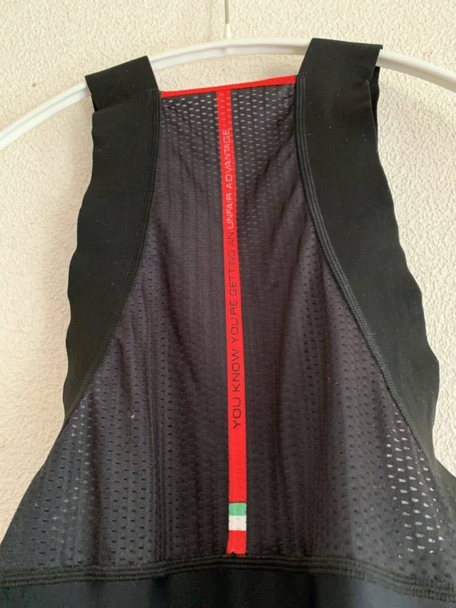 ■美品■CASTELLI カステリ 4517516−321 ビブ 裏起毛 ロング サイクルウェア XLサイズ ロードバイク ウェア アクセサリー W00074の画像6