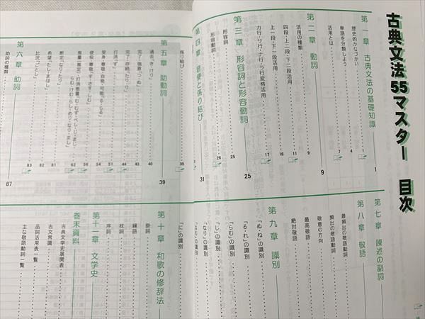 TY33-051 四谷学院 古典文法55マスター/古文読解55マスター/漢文55マスター/ 計3冊 28 S0B_画像3