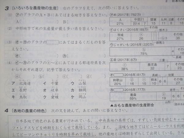 UW15-126 塾専用 新小学問題集 中学入試編 ステージIII 社会 12S5B_画像4