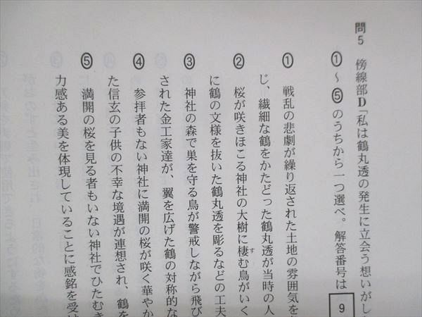 UY14-118 尚文出版 現代文/古典 センター試験国語過去問題 全19回分 平成24～令和2年＋プレテスト 状態良い 計2冊 57R1C_画像4