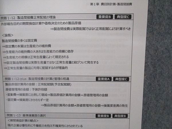 UZ05-109 CPA会計学院 公認会計士講座 会計学 管理会計論 ポケット論文対策集 2020年合格目標 状態良い 06s4C_画像4