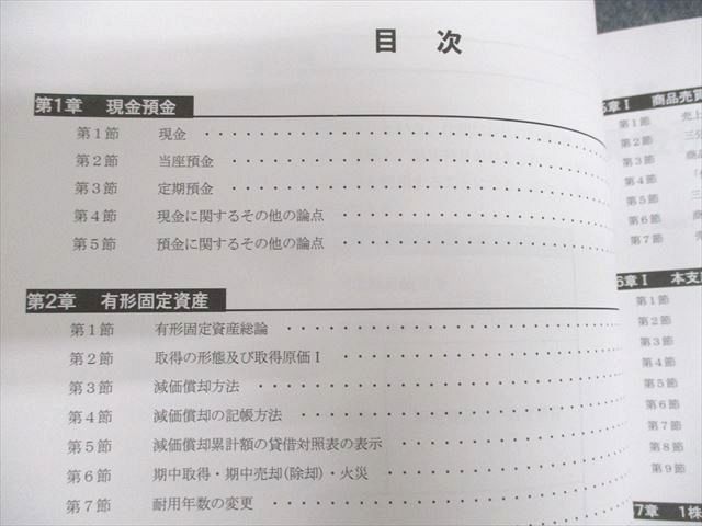 UW10-004 CPA会計学院 公認会計士講座 財務会計論(計算) テキスト/個別/短答対策問題集 2022年合格目標 未使用品 計14冊★ 00L4D_画像5