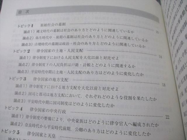 UZ93-095 駿台文庫 入試対策演習 ACCESS 日本史の論点 論述力を鍛えるトピック60 未使用 2015 問題/解答付計2冊 10m1Bの画像3