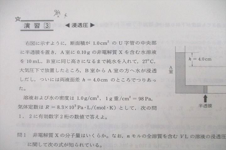 UX26-070 駿台 化学S Part1/2 テキスト通年セット 2019 計4冊 井龍秀徳/増田重治 57M0D_画像4