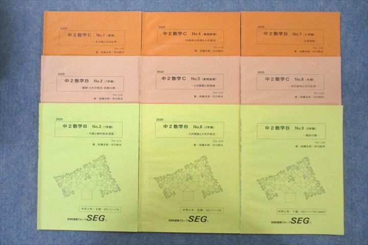 日本初の 鉄緑会 数学 SAクラス （体型的定石の習得）配布冊子 入試