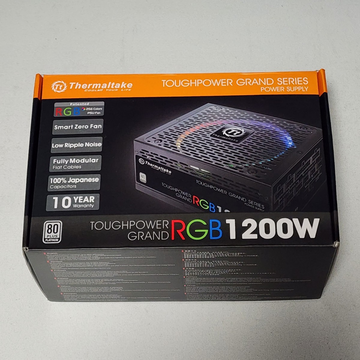 Thermaltake TOUGHPOWER GRAND RGB 1200W電源-