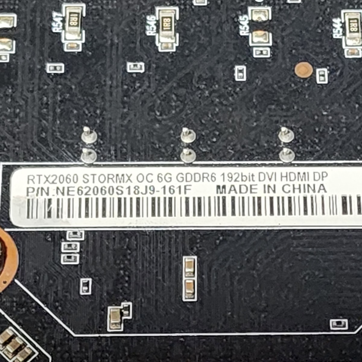 PALIT GEFORCE RTX2060 STORMX OC 6GB GDDR6 動作確認済み PC PALIT GEFORCE RTX2060 STORMX OC 6GB GDDR6 動作確認済み PC