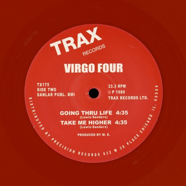 試聴 Virgo Four - Do You Know Who You Are? (2020 Red Vinyl Reissue) [12inch] Trax Records UK 2020 Houseの画像1