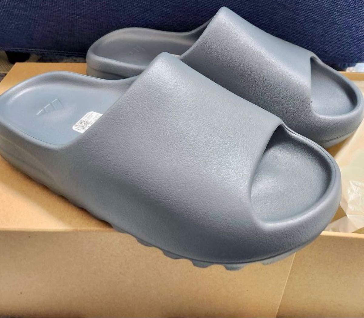 5 adidas YEEZY Slide "Slate Marine"アディダス イージー スライド