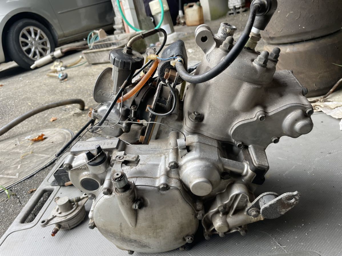 ヤマハ YZ125 ミッションカートエンジン スーパーカート実働 ヤマハ YZ125 ミッションカートエンジン スーパーカート実働