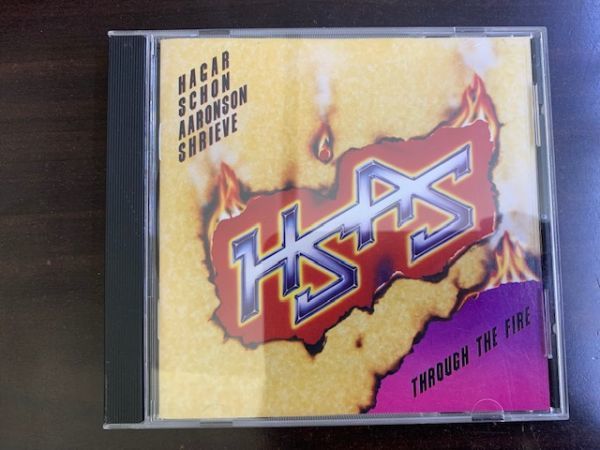 サミー・ヘイガー HAGAR, SCHON, AARONSON, SHEIEVE / Through the Fire 炎の饗宴 輸入盤 GEFFEN 720642402320_画像1