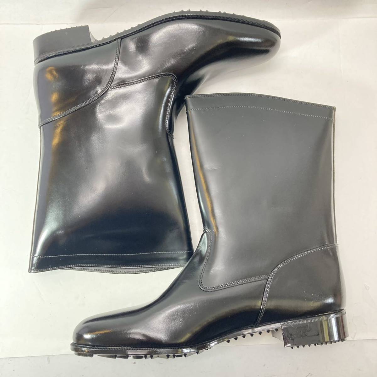  post office member uniform boots rain boots man . boots 26cm Toyo rubber mountain . thing production Heisei era retro postal . delivery member unused 