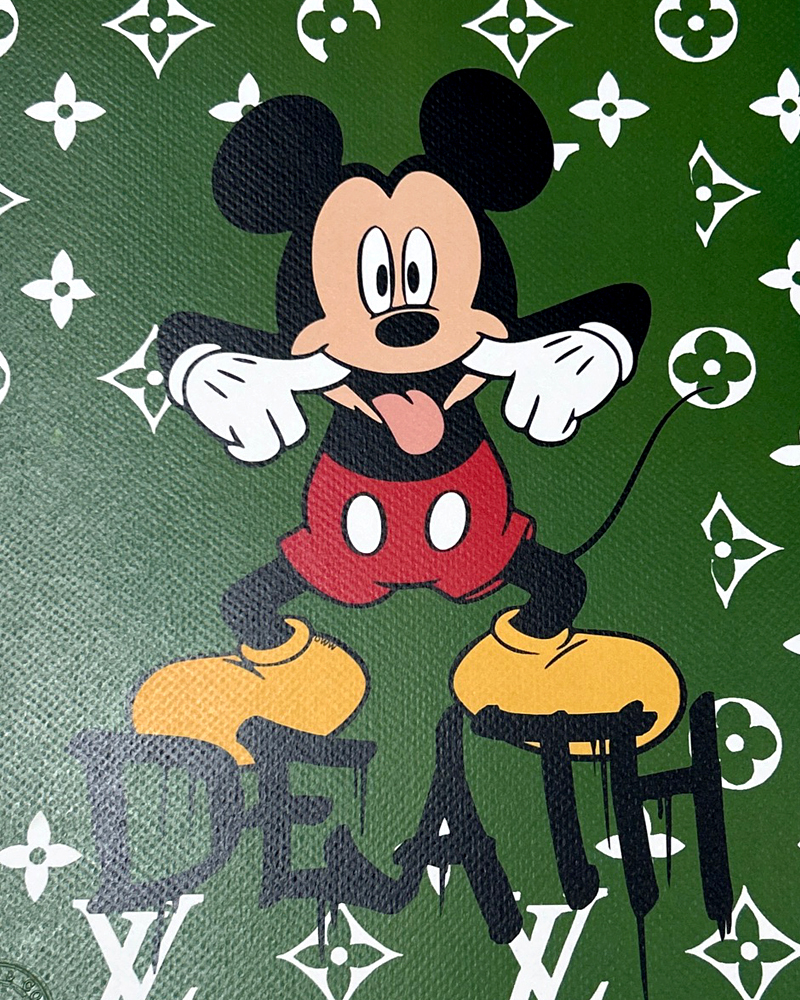 worldwide limitation 100 sheets DEATH NYC Mickey Mouse Louis worldwide limitation 100 sheets DEATH NYC Mickey Mouse Louis