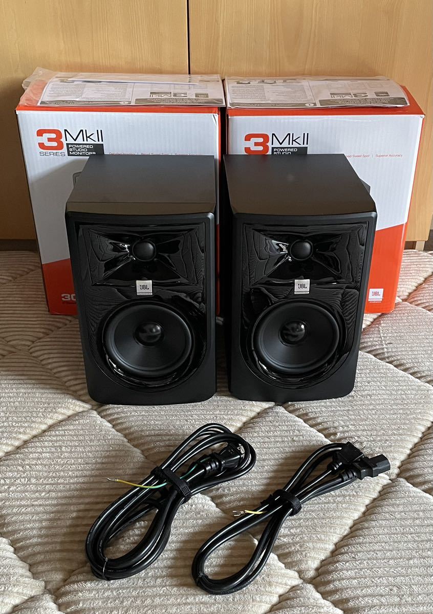 JBL PROFESSIONAL 305P MkII パワードモニタースピーカー1ペア2本