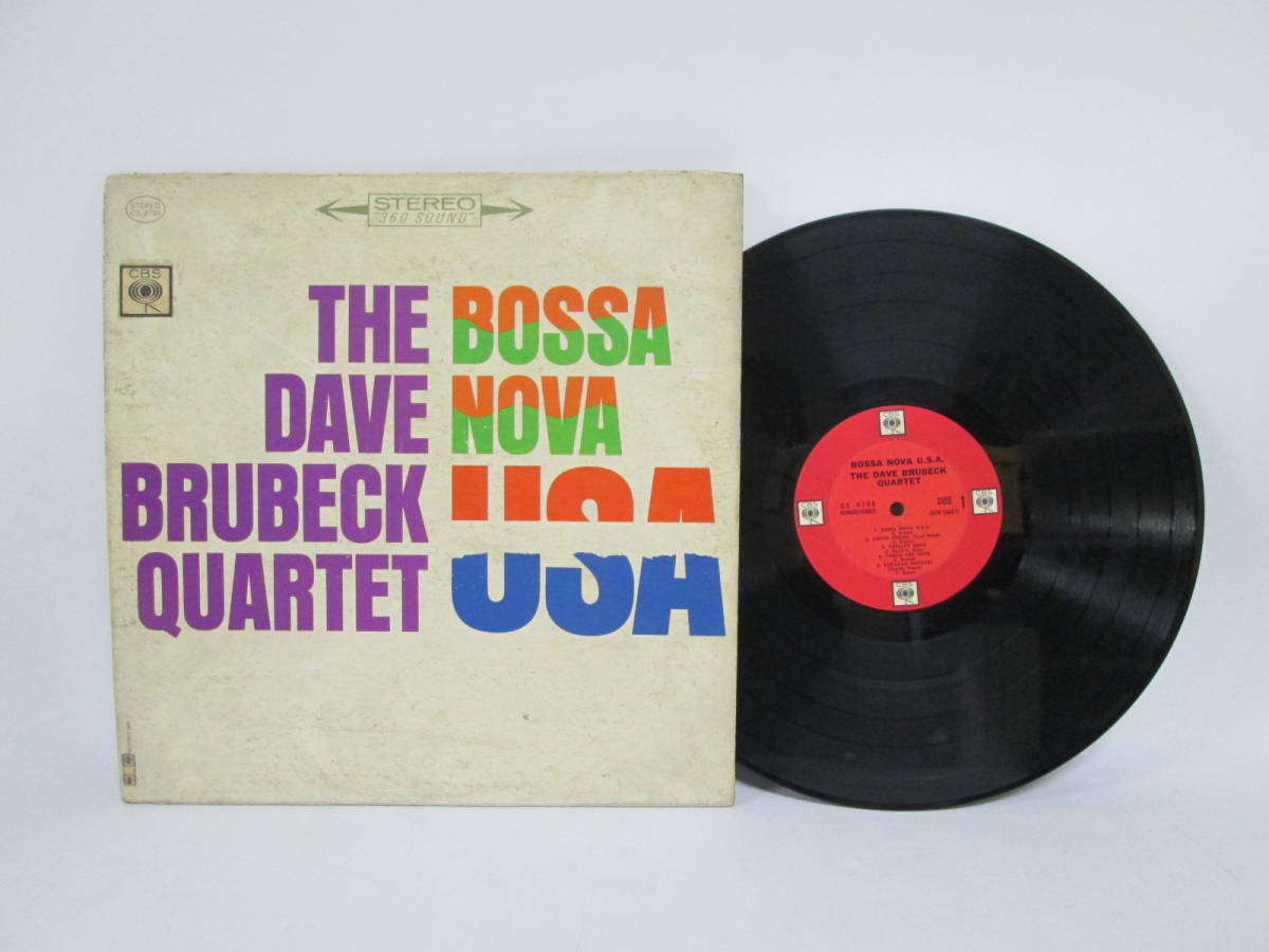 【0823n S4324】THE DAVE BRUBECK QUARTET デイヴ ブルーベック / BOSSA NOVA USA ボサノバ LPレコード_画像1