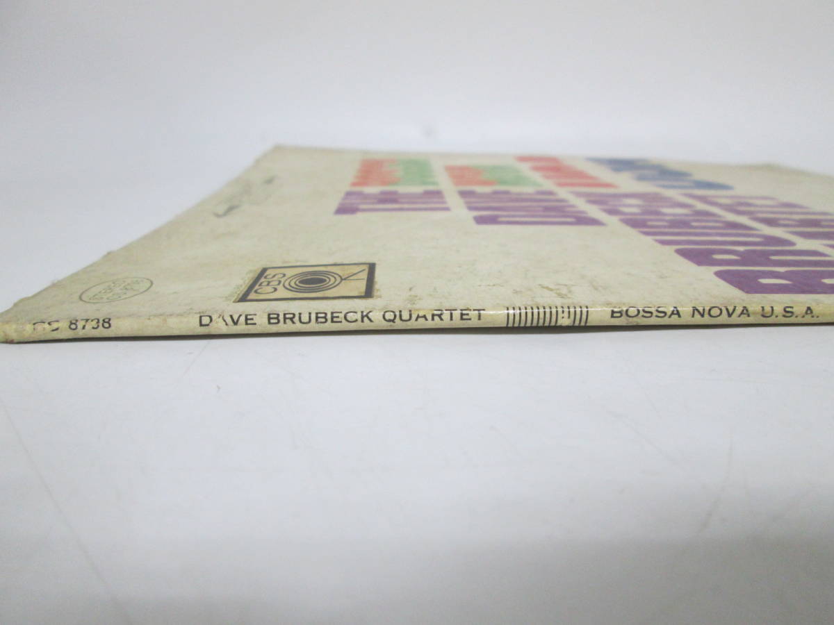 【0823n S4324】THE DAVE BRUBECK QUARTET デイヴ ブルーベック / BOSSA NOVA USA ボサノバ LPレコード_画像9