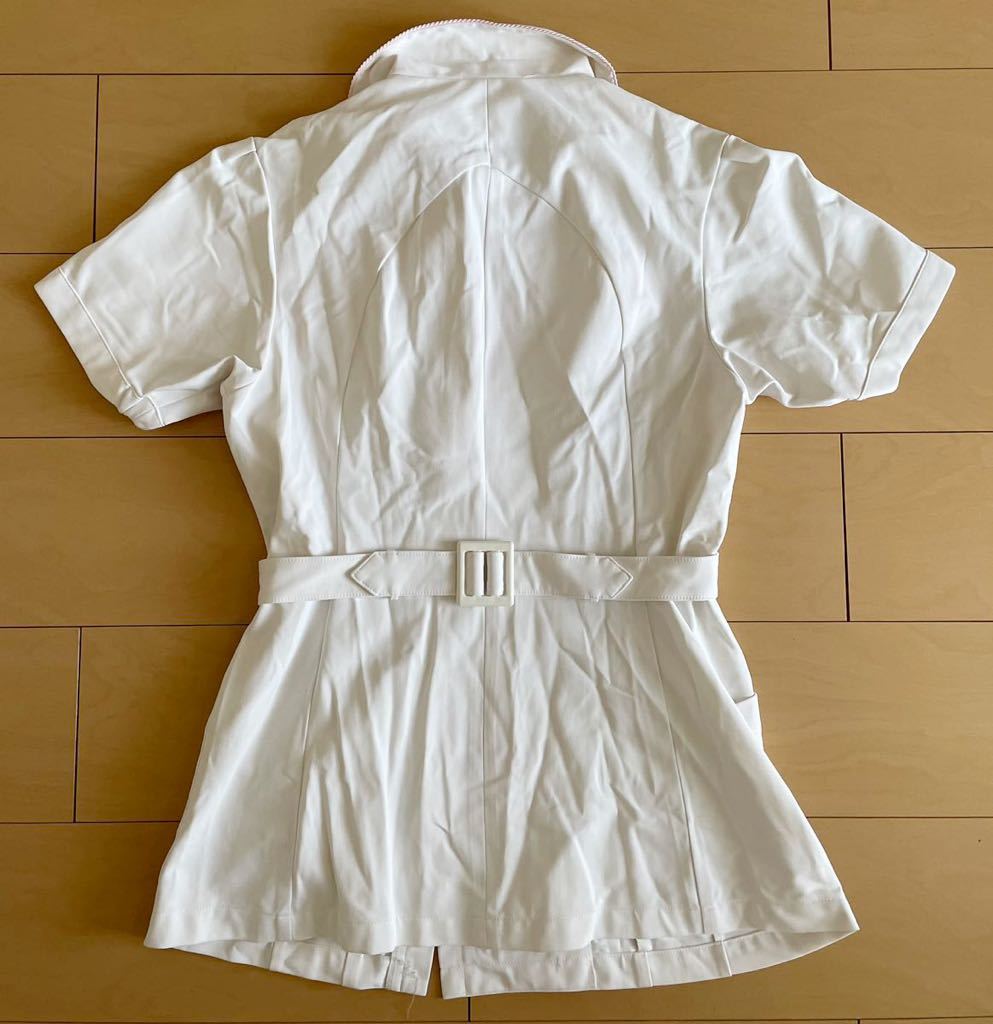  superior article WACOAL Wacoal HF COLLECTION brand white garment nurse clothes nursing . medical care for s Club lady's L size Home cleaning settled 