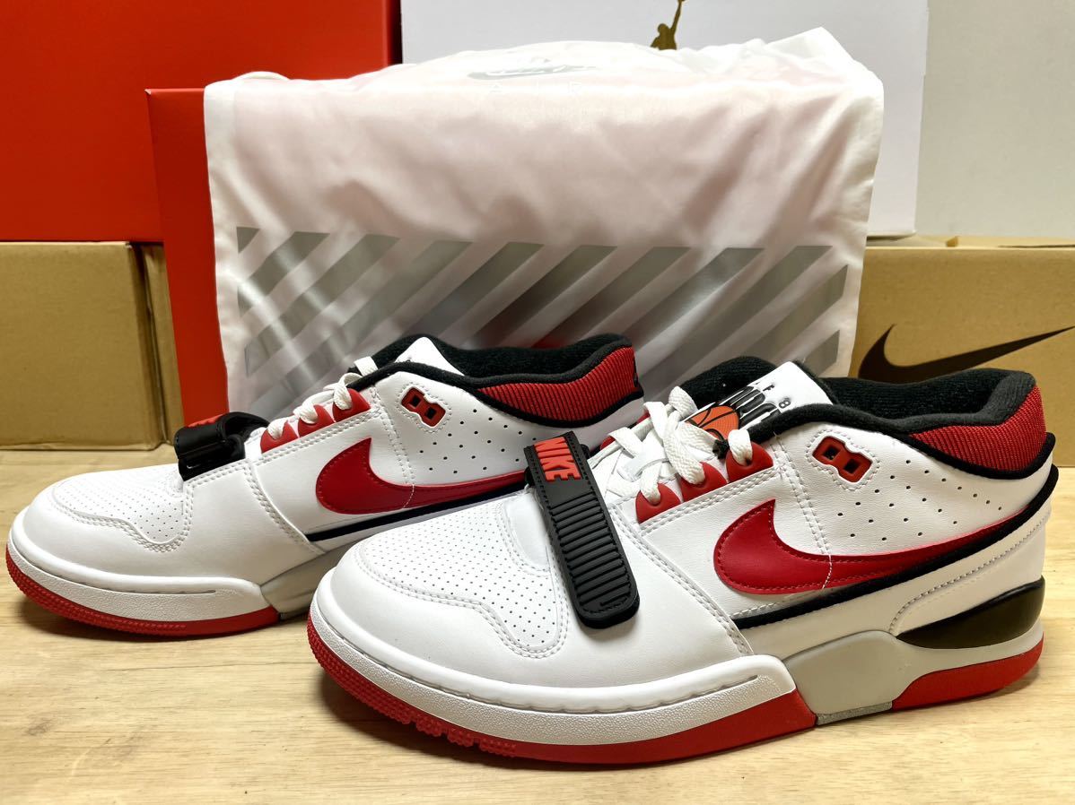 AAF88 x Billie ビリーアイリッシュ NIKE ナイキ エア アルファ フォース 88 SP 27.5㎝ 新品 ホワイト/Nグレー/ファイヤーレッド SNK1019