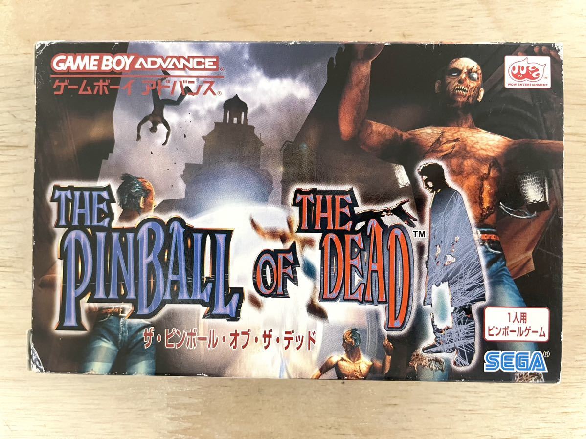 【限定即決】THE PINBALL OF THE DEAD ザ・ピンボール・オブ・ザ・デッド 株式会社セガ 箱‐取説あり N.2140 ゲームボーイ アドバンス レア