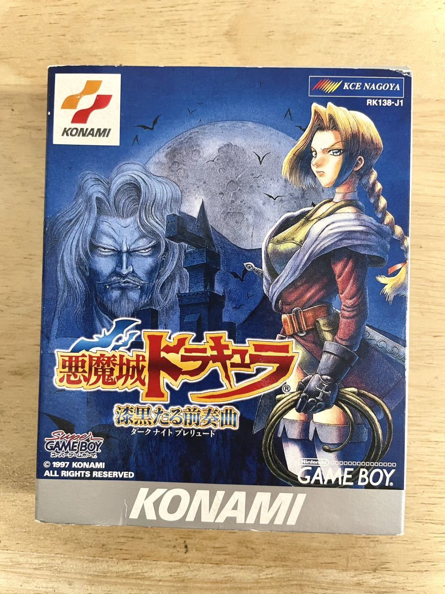 速くおよび自由な 漆黒たる前奏曲 限定即決】悪魔城ドラキュラ KONAMI DMG コナミ その他