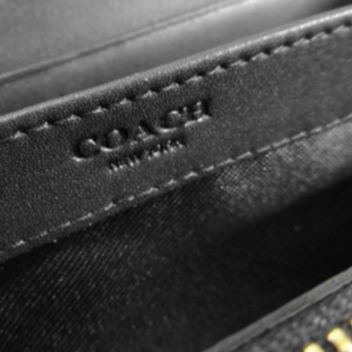 COACH エンボスドスネークレザー 長財布 F53659 ブラック｜Yahoo