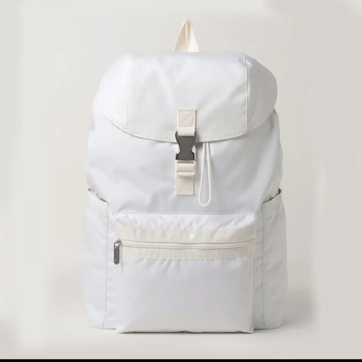 レスポートサック 神崎恵 コラボ SMART FLAP BACKPACK ピュアホワイト リュックサック バックパック｜PayPayフリマ