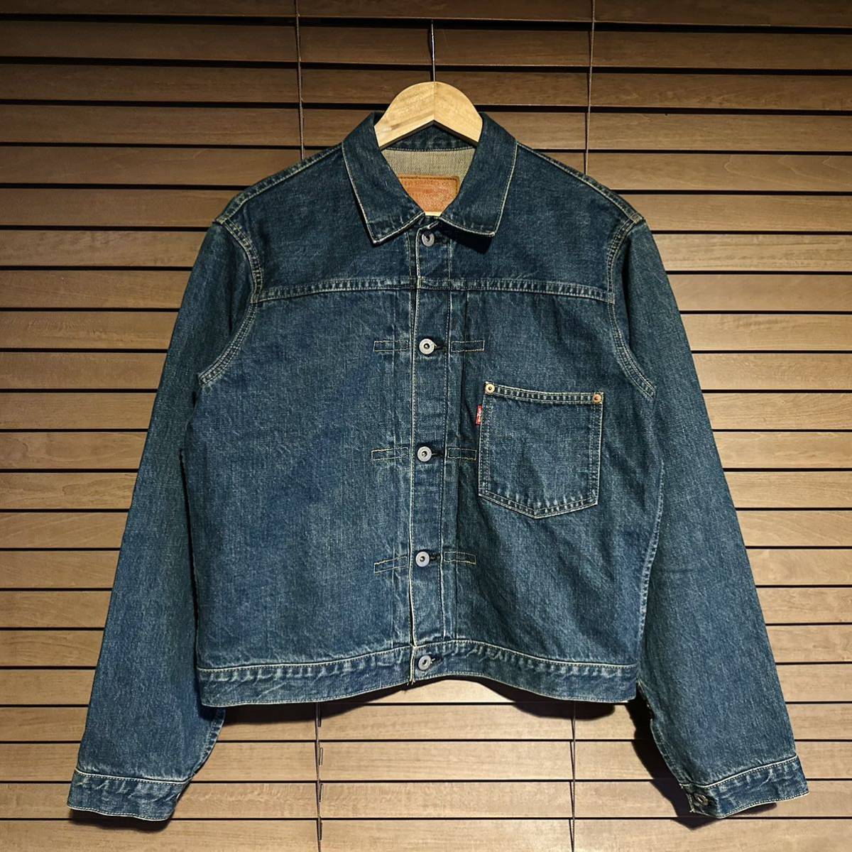 定番のお歳暮 デニムジャケット Levi''s ビッグE 70506XXレプリカ 復刻