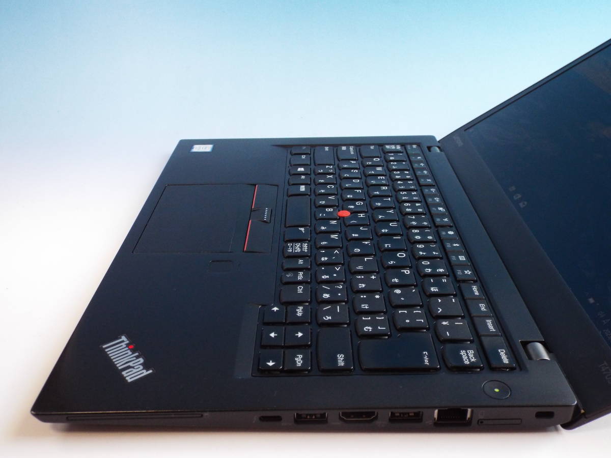 お得即決！Lenovo ThinkPad T470s Corei5-6300U2.4Ghz/4GB/SSD256GB/カメラ/14インチ/Windows10/消毒済　Ver.3_画像4