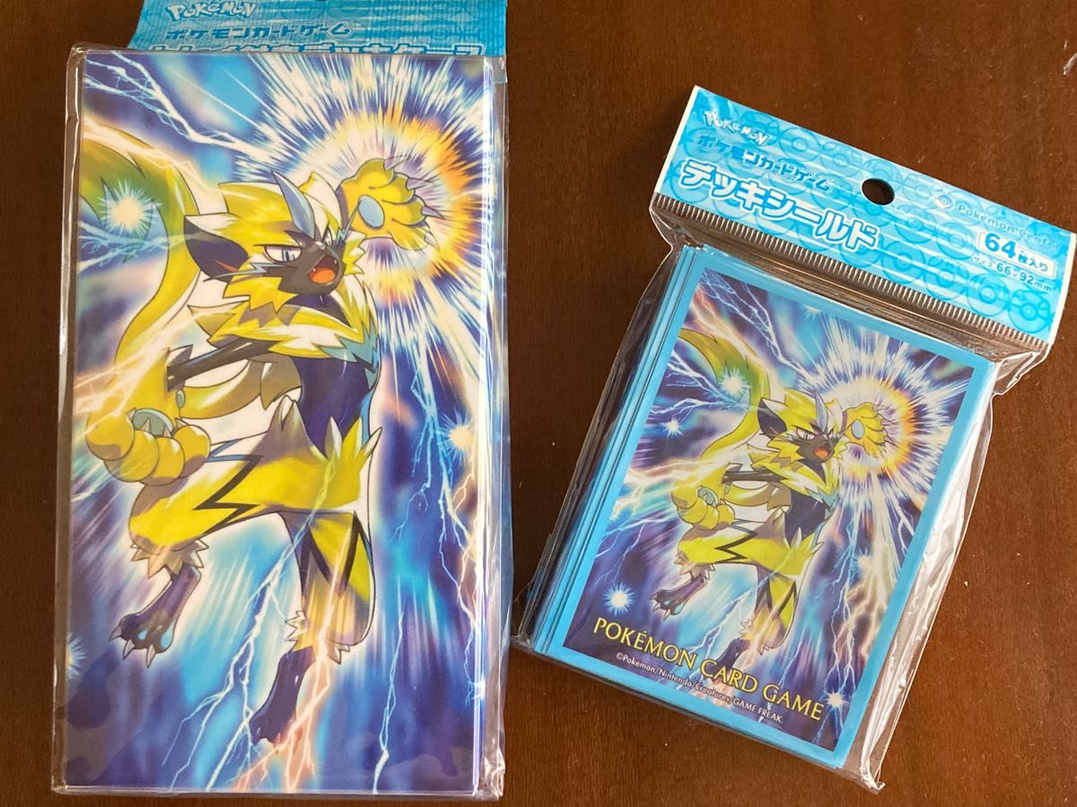ポケモンセンターオリジナル ゼラオラ デッキシールド+トレイ ポケモンセンターオリジナル ゼラオラ デッキシールド+トレイ