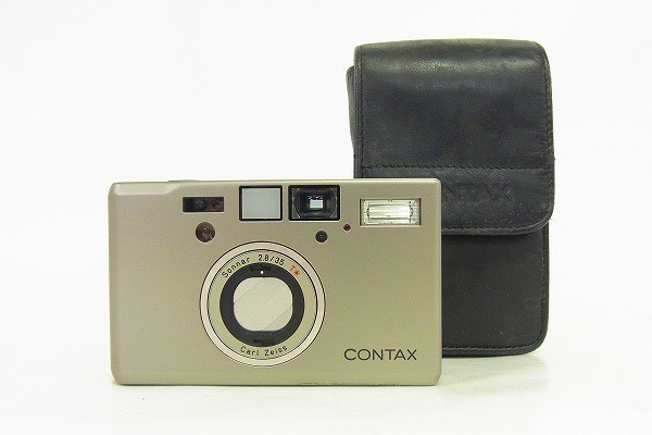 CONTAX コンタックス T3 シルバー / SONNAR 2.8/35 コンパクトフィルムカメラ_画像1