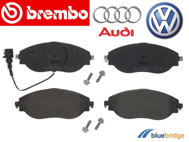 BREMBO 新品 VW アウディ フロントブレーキパッド 低ダスト A3 Q2 Q3 ゴルフ7 ゴルフ8 アルテオン 3Q0698151B_画像1