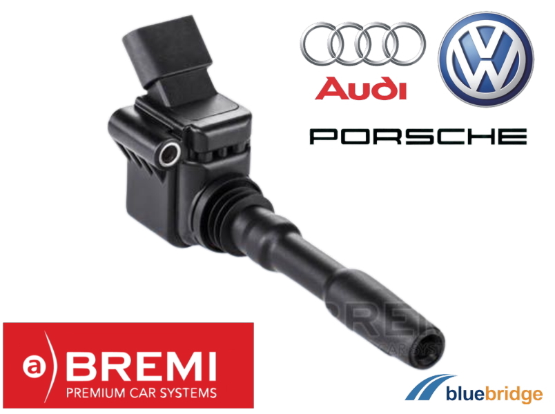 BREMI 新品 VW Audi ポルシェ イグニッションコイル ゴルフ7 アルテオン A4 A5 A7 Q5 パナメーラ カイエン 06H905110D_画像1