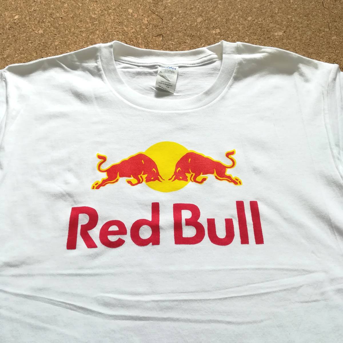 RED BULL ・レッドブル・プリント Tシャツ・白・XLの画像2