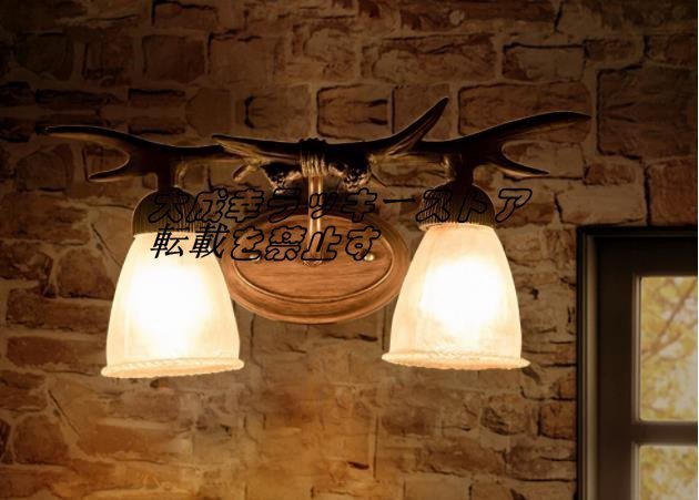 「室内芸術」 アンティーク ウォールライト 室内照明 インテリア壁掛け照明 壁掛けライト 2灯インダストリアル ブラケットライト F994
