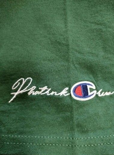 レア物　ファットランク　チャンピオン　コラボTシャツ　PHATRNK　メンズLサイズ　