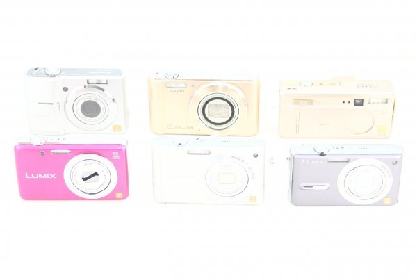 【初回限定お試し価格】 【カメラ6台まとめ売り】Panasonic・CASIO #0093-432 パナソニック 【初回限定お試し価格】 【カメラ6台まとめ売り】Panasonic・CASIO #0093-432 パナソニック