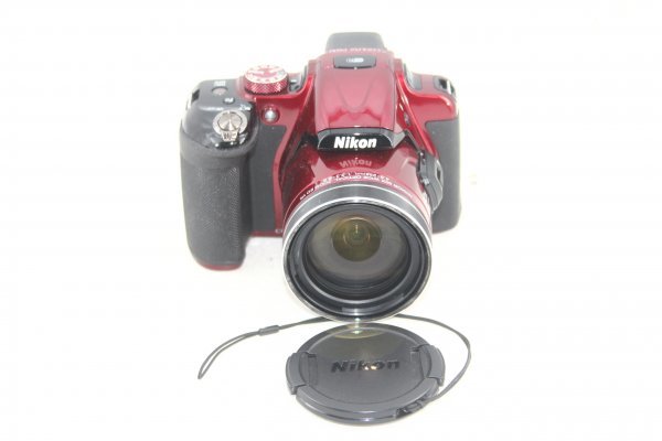 Nikon デジタルカメラ P600 光学60倍 1600万画素 レッド P600RD #0093-451_画像1