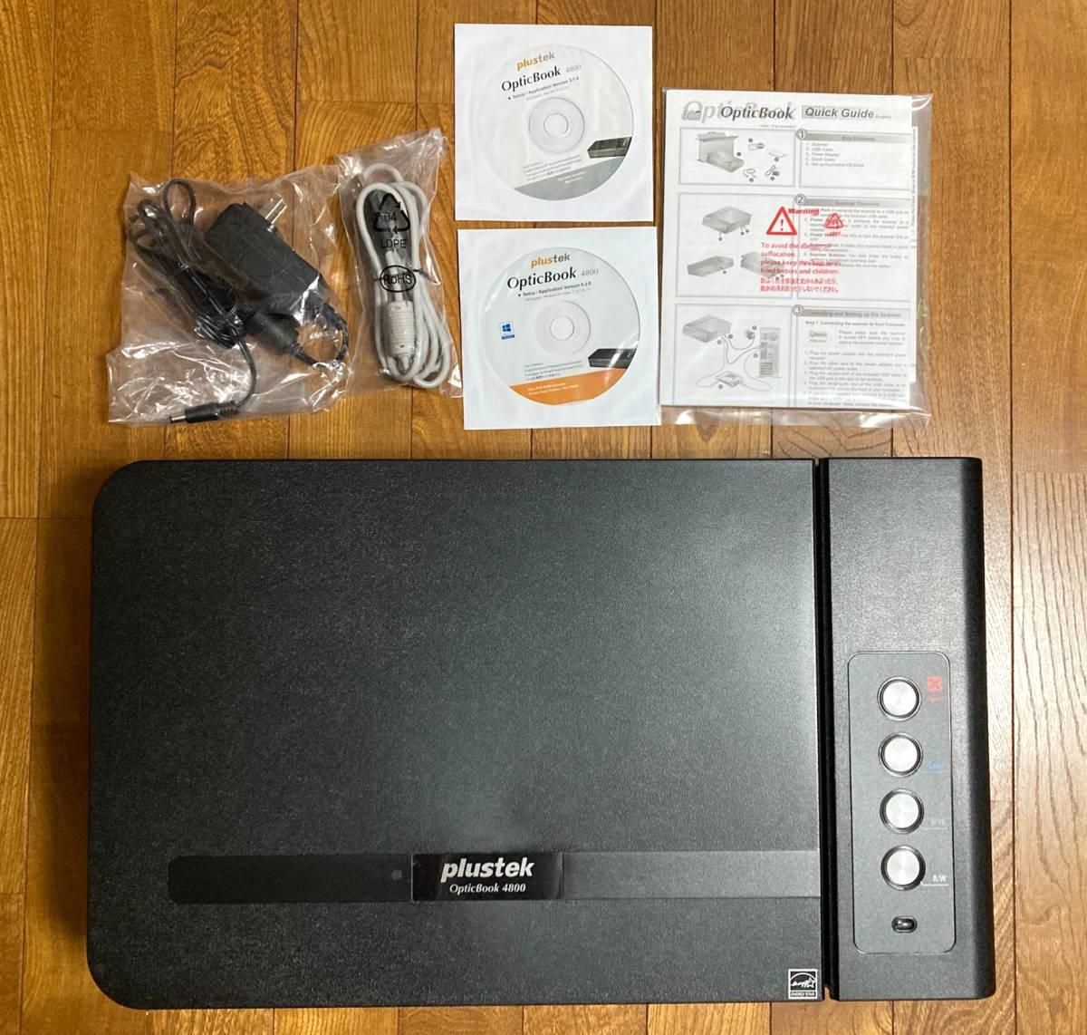 動作確認済】Plustek OpticBook4800 ブックスキャナー ブックスキャン JChere雅虎拍卖代购 Plustek OpticBook 4800 高速読取り ブックスキャナー A4