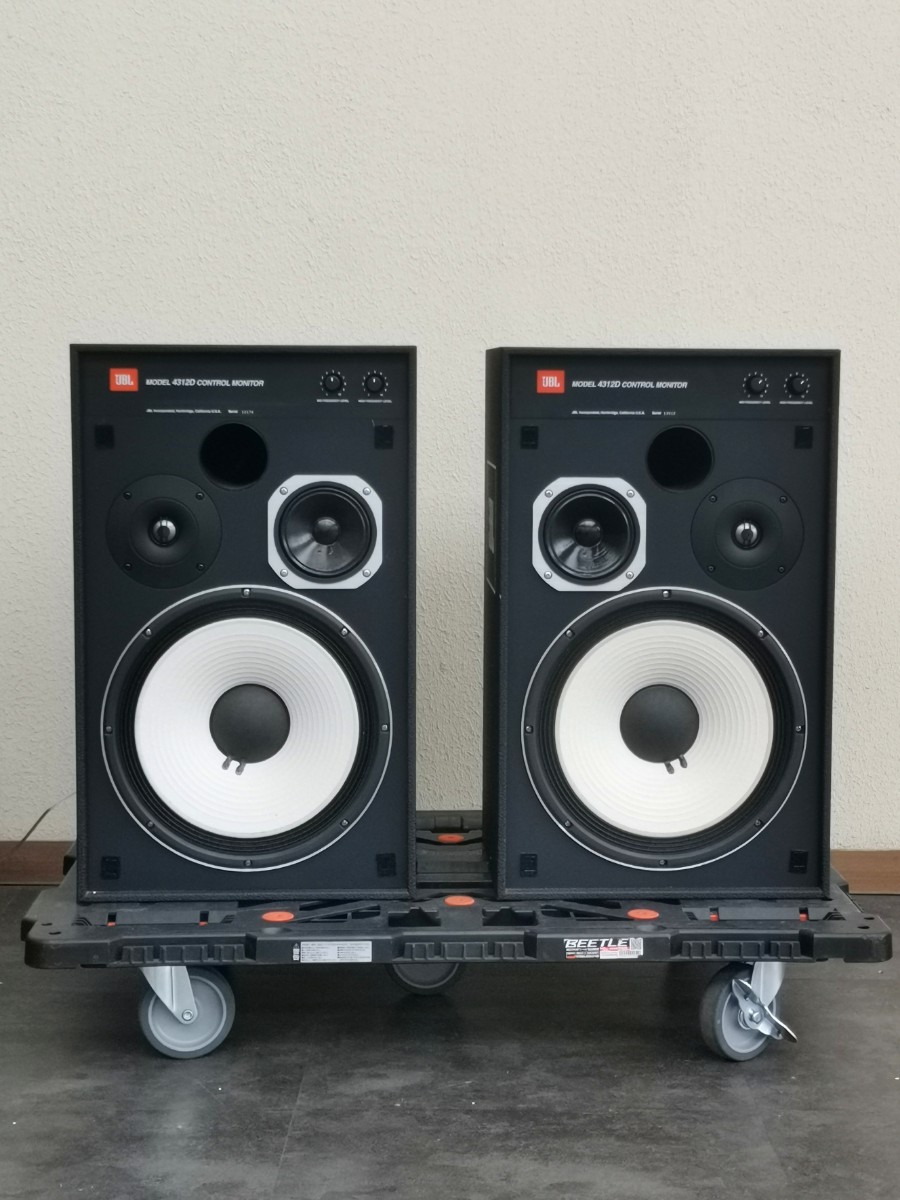 新発売】 JBL ステレオペア（Right、Left）中古 MONITOR CONTROL 4312D