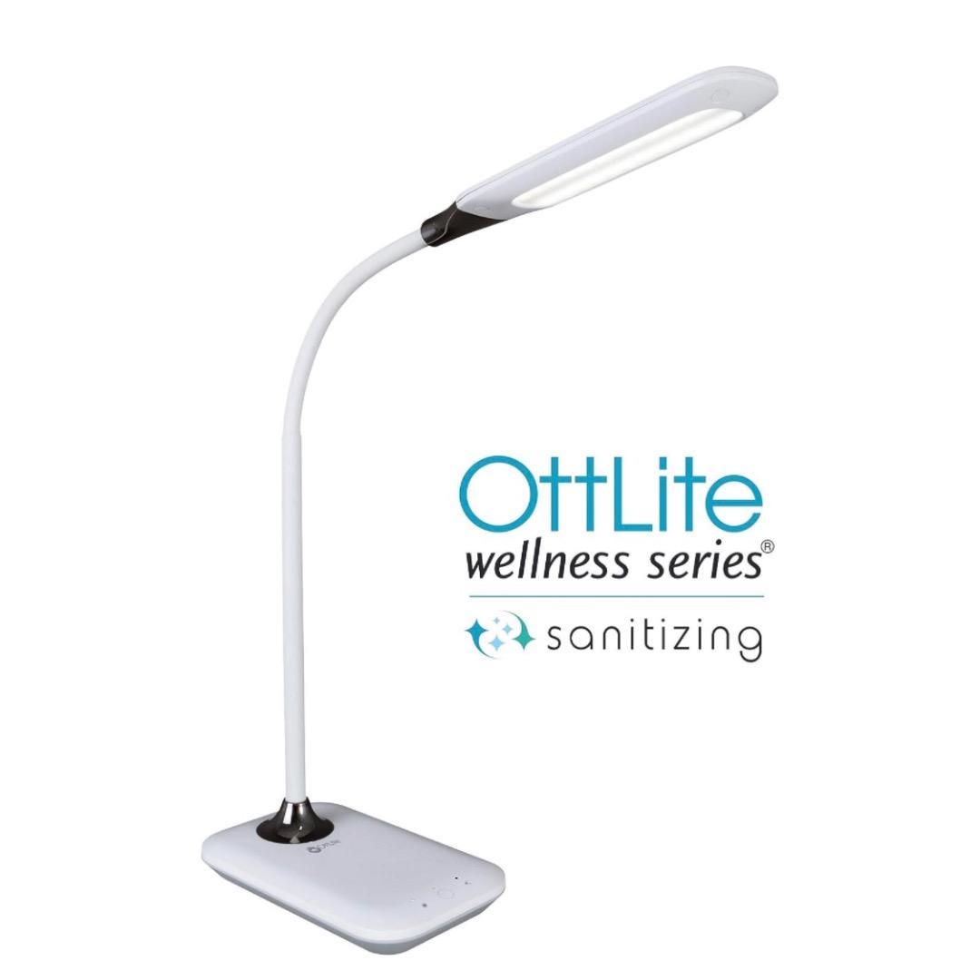 【新品 】OttLite LED デスクライト　卓上ライト　除菌ライト付き　消毒_画像6